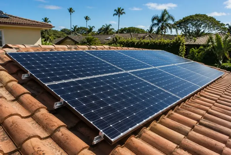 Installation de panneaux solaires à Saint-Thual